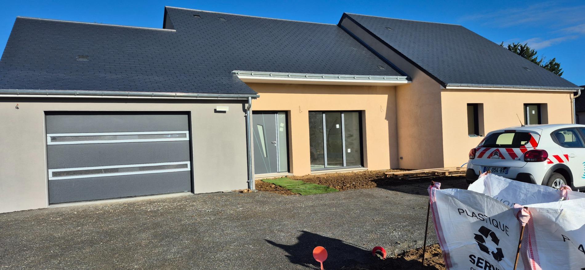 Ossature bois + enduit